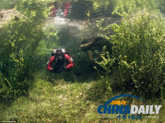 奧地利“水珍珠”：綠湖水下公園