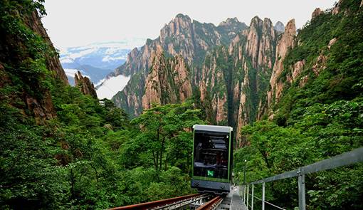 黃山西海大峽谷觀光纜車曝光 7月9日試運營