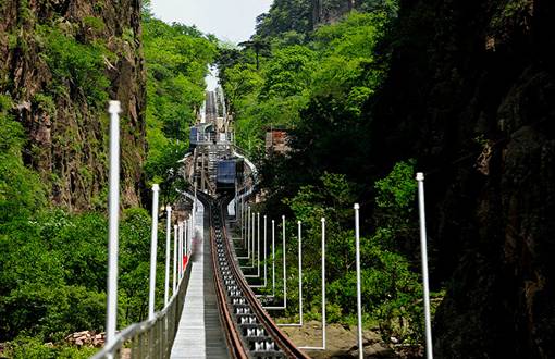 黃山西海大峽谷觀光纜車曝光 7月9日試運營