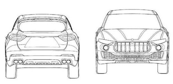 曝瑪莎拉蒂Levante專利圖 明年1月首發(fā)