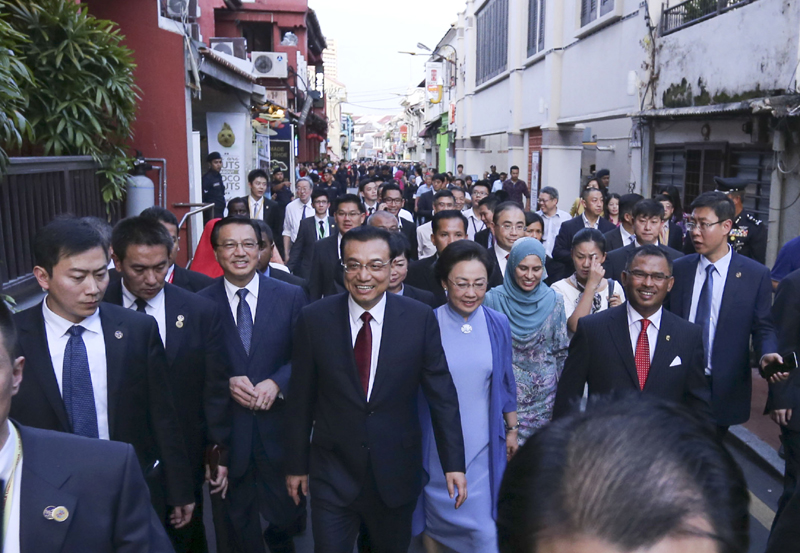 李克強馬六甲一行精彩圖集（高清組圖）