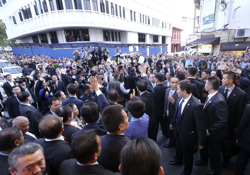 李克強馬六甲一行精彩圖集（高清組圖）