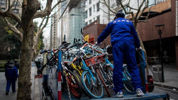 共享單車遭遇城市管理之困