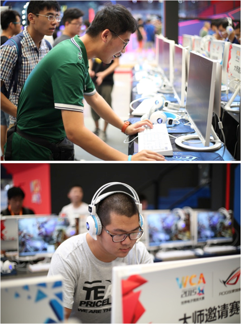 WCA 驚艷亮相ChinaJoy2015 電競初體驗震撼來襲